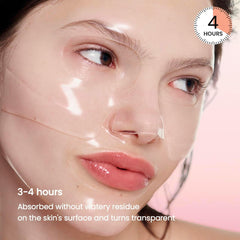 Bio-Collagen Real Deep Mask, Hydrogel Mask, Pore Minimizing, Elasticity Improvement, Korean Skincare | 1.19Oz(34G) X 4Ea