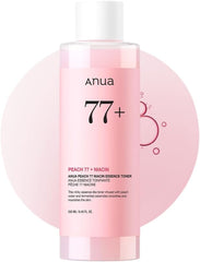Peach 77 Niacin Essence Toner, Facial Toner for Glass Skin, Niacinamide, Panthenol, Ceramides, Korean Skin Care, 250Ml/8.45 Fl.Oz.