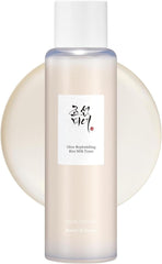 Glow Replenishing Rice Milk Toner Deep Hydration and Oil Control with Rice Extract Hydrating Korean Milky Toner for All Skin Types, 150Ml