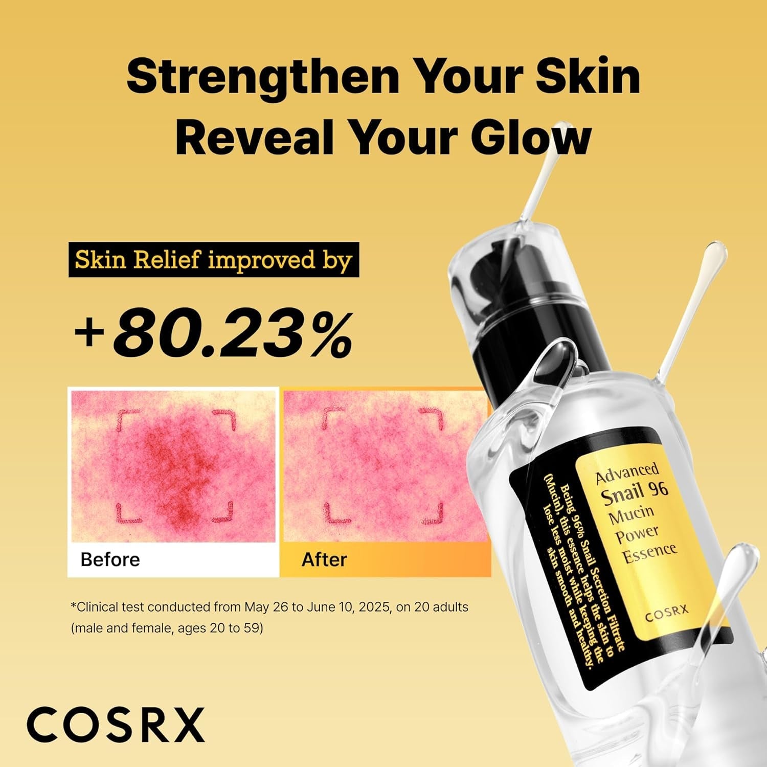 Advanced Snail 96 Mucin Power Essence 100Ml | Snail Secretion Filtrate 96% | Skin Repair Serum | CPNP Registered, Korean Skin Care, Cruelty Free, Paraben Free, Alcohol Free