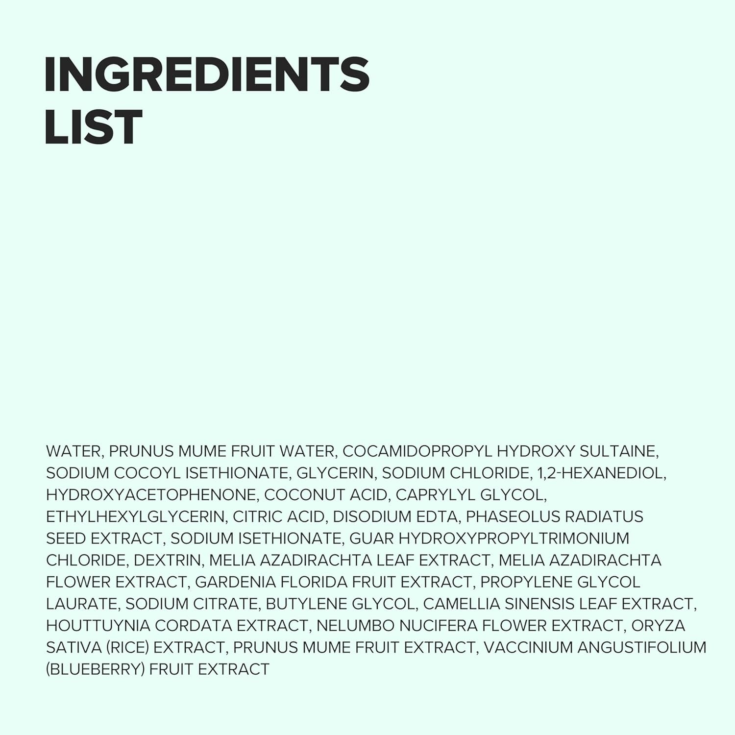 Green Plum Refreshing Cleanser (100Ml, 3.38 Fl.Oz.)